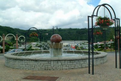 Fontaine géophysique - Porte Ouest